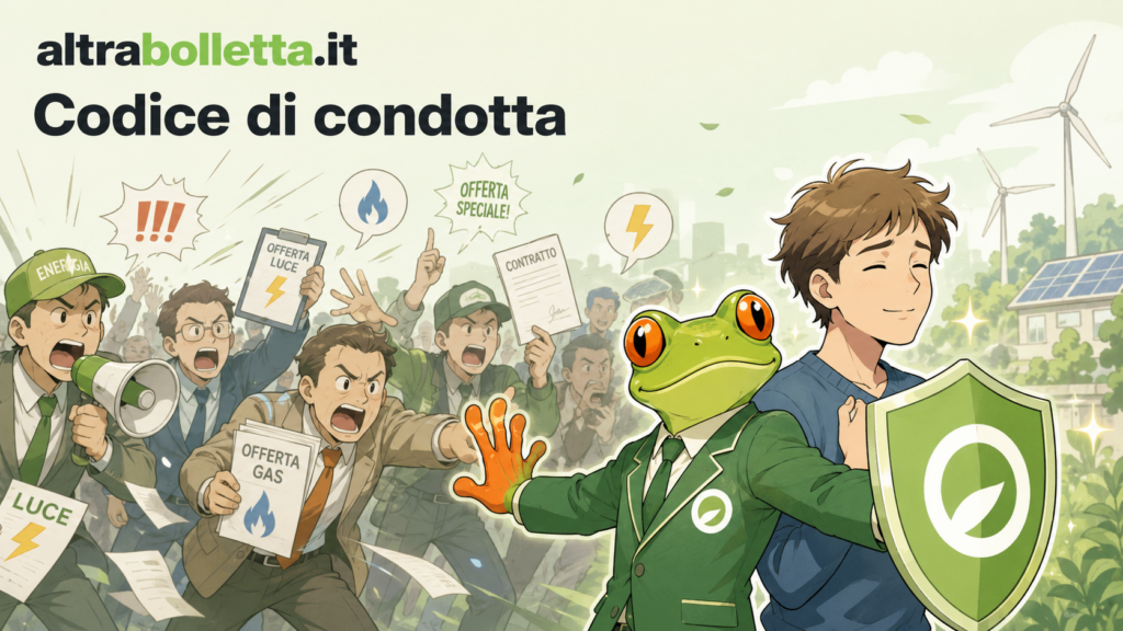 codice di condotta commerciale luce e gas